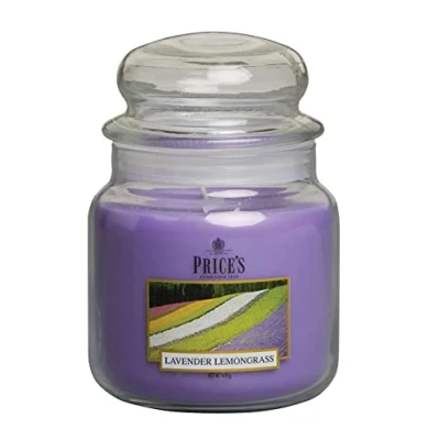 Image of Prices Fragrance Collection Lavender &amp; Lemongrass Medium Jar Candle