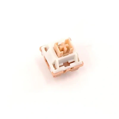 Image of DucKey Outemu Cream Switch, 5Pin Pre Lubed RGB Linear Silent Clicky Switch For Custom Mechanical Gaming Keyboard (Color : Yellow, Size 110PCS)