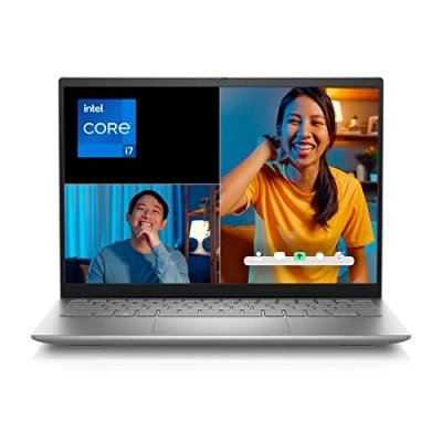 Image of Dell Inspiron 5420 14&quot; FHD+ Laptop, Intel Core i7 1255U, 8GB RAM, 512GB SSD, Backlit Keyboard, Fingerprint Reader, Windows 11 Home (Platinum Silver)
