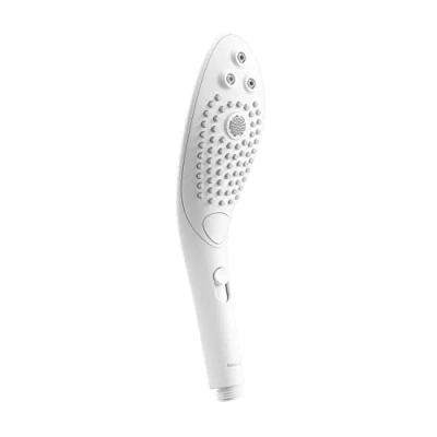 Image of Womanizer Wave 2in1 Stimulation Showerhead Special Jets Personal Massager Water Powered Stimulator Multifunctional Hand Shower Head 3 Pattern Settings Handheld White