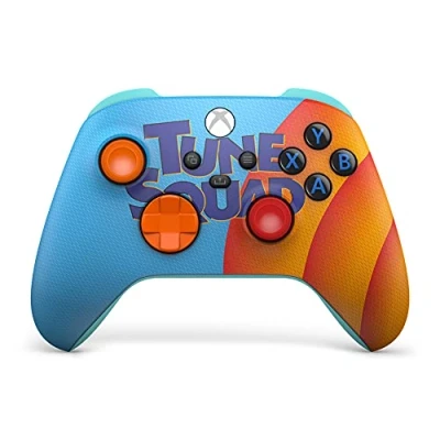 Image of Xbox Wireless Controller &quot;Space Jam: A New Legacy&quot; Blue/Orange
