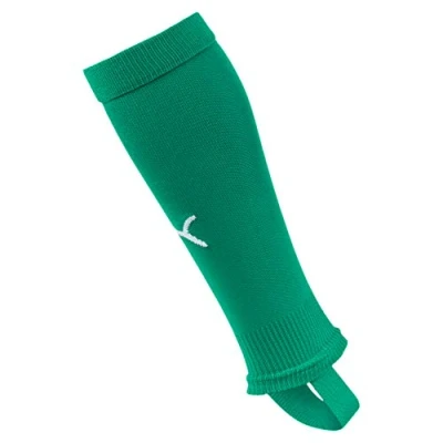 Image of PUMA Men&#039;s Liga Stirrup Core Football Socks, Pepper Green/White, 4 UK
