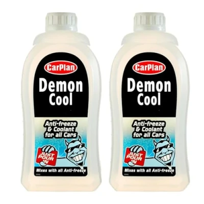 Image of CarPlan Demon Cool Car Antifreeze and Coolant, 2 Liters (Pack of 2)