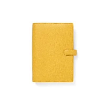 Image of Filofax Personal Finsbury organiser Mustard
