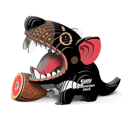 Image of EUGY Eco Friendly 3D Paper Puzzle Tasmanian Devil