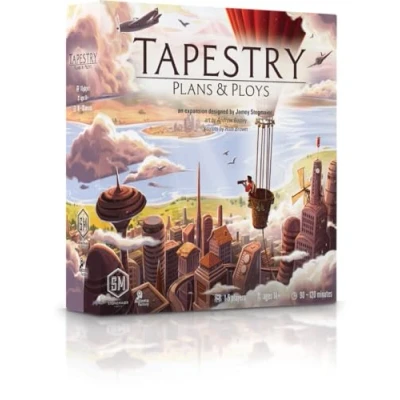 Image of Stonemaier Games Tapestry: Plans &amp; Ploys Expansion Strategy Board Game for 1 5 Players