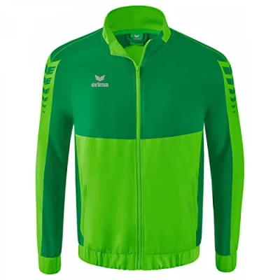 Image of Erima Men&#039;s Six Wings Presentation Jacket, Green, L