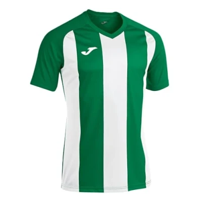 Image of Joma Men&#039;s Pisa II T Shirt Green/White