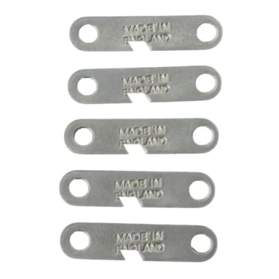 Image of Tentspares Universal W4 Flat Metal Guy Line Runner 3.5cm Each, Rope Runner, Runners, Tent Accessories (Pack of 5)