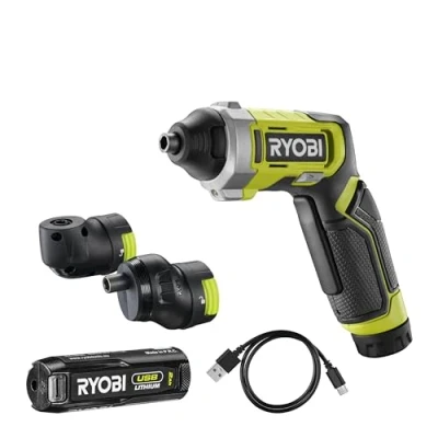 Image of RYOBI RSD4 120TA2 4V USB Lithium Screwdriver Amazon Exclusive