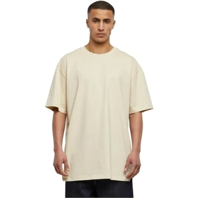Image of Urban Classics Triangle Basic Tshirt, Men&#039;s, Size: Large, Sand