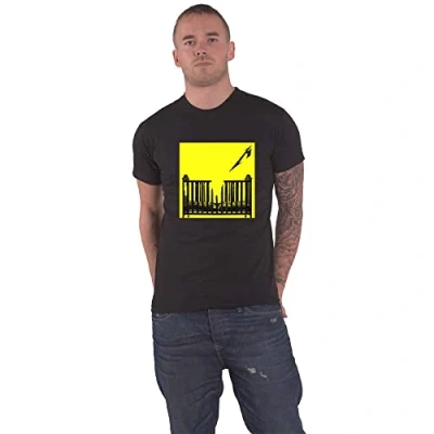 Image of Metallica T Shirt M72 Seasons Burnt Crib Band Logo Official Unisex Black L