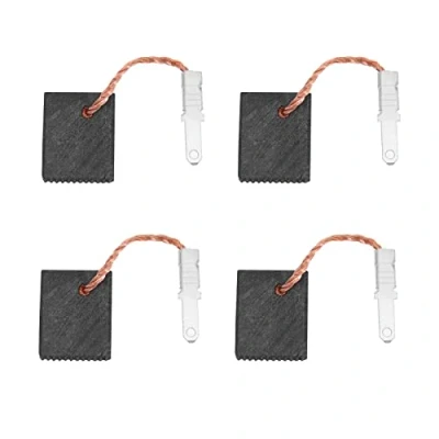 Image of VGOL 2 Pairs Carbon Brushes Compatible with Metabo W12 125 Angle Grinder Power Tools Electric Motor Replacement Accessories 6x12.5x15mm