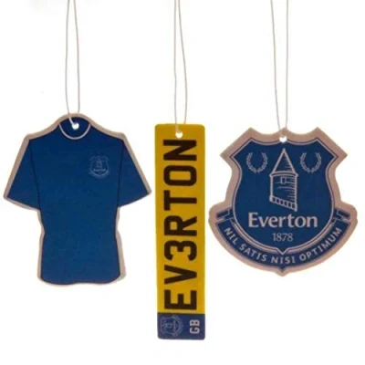 Image of Everton F.C. 3pk Air Freshener Official Merchandise