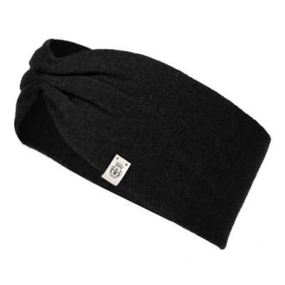 Image of Roeckl Pure Cashmere Headband ear warmers earmuffs (One Size black)