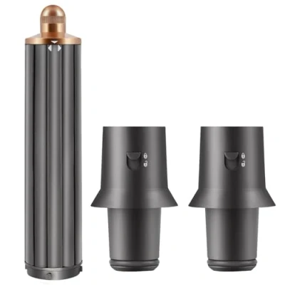Image of 2In1 Long Hair curling Barrels 1.6 Inch/40mm for Dyson Airwrap Styler HS05/HS01 Attachment Parts + 2 dryer iron adapter Accessories Multiple Styles