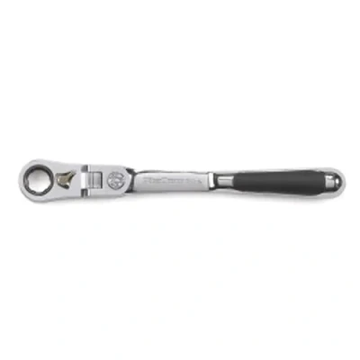 Image of GearWrench 1/4&quot; Drive Pass Thru XL Locking Flex Head Ratchet, 72 Tooth, 6 1/2&quot; 891400