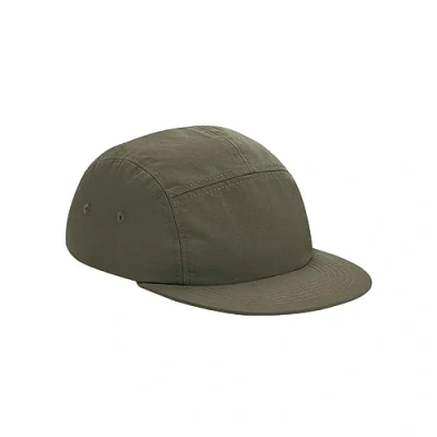 Image of Beechfield® B659 Outdoor 5 Panel Camper Cap Olive Green