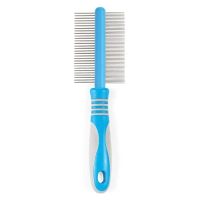 Image of Ancol Ergo Other Double Sided Comb, clear