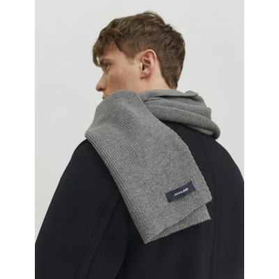 Image of Jack &amp; Jones Jacdna Scarf Grey melange, Men&#039;s, Size: One Size, melange