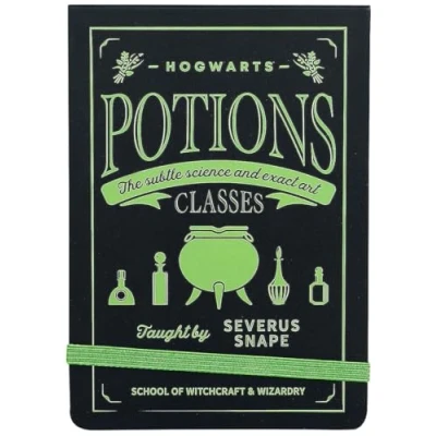 Image of Harry Potter Half Moon Bay Pocket Notebook Potions Journal Accessories