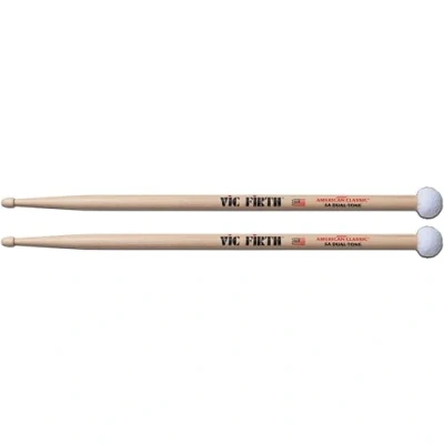 Image of Vic FIrth American Classic® Drumsticks 5ADT Dual Tone Hickory Wood Tip