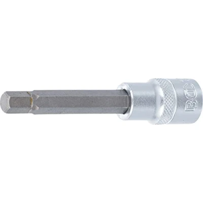 Image of BGS 4268 Bit Socket length 100 mm 12.5 (1/2&quot;) Drive internal Hexagon 9