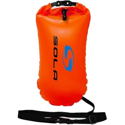 Image of SOLA Open Water Swim Float Dry Bag 20L Orange A0031