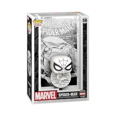 Image of Funko Pop! Comic Cover: Marvel&#039;s 85th Spider Man man​ Marvel Comics Collectable Vinyl Figure Gift Idea Official Merchandise Toys for Kids &amp; Adults Movies Fans