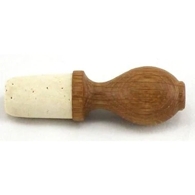 Image of Oak Wine Stopper, Wooden Bottle Stopper