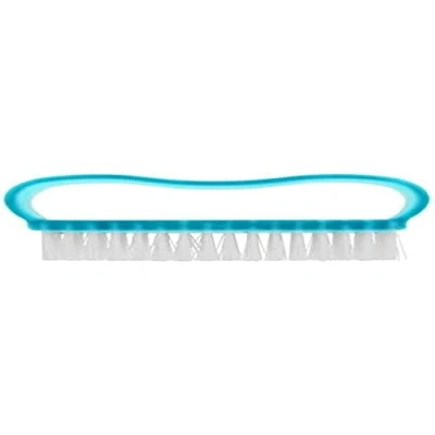 Image of Elliott Wavy Nail Brush, Large Hygienic Single Sided Hand and Cleaning Scrubbing Brush to Clean Under Dirt Grime Grease, Firm Strong Bristles, for Use on Fingernails Toenails (Assorted Colours)