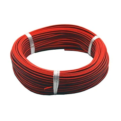Image of TUOFENG 18awg Electrical Wire,18 Gauge Silicone Wire 60 Meter [Black 30 m Red m] Extension Cable Cord 2 Conductor Parallel line Flexible Hook Up Oxygen Free Strands Tinned Copper