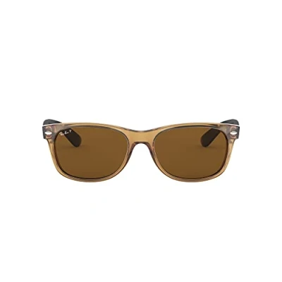 Image of Sunglasses Ray ban Rb2132 new wayfarer col. 945/57 Unisex Square Yellow