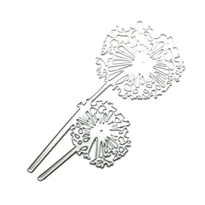 Image of Dandelions Die Cuts, Metal Cutting Dies Stencil Scrapbooking DIY Album Stamp Paper Card Embossing Decor Craft