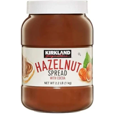 Image of Kirkland Signature Hazelnut Chocolate Spread with Cocoa Jars 1kg