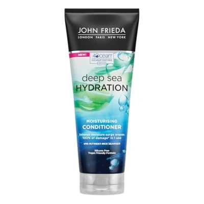 Image of John Frieda Deep Sea Hydration Conditioner Moisturising for Dry, Damaged Hair, 250ml