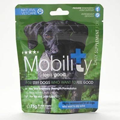 Image of Natural VetCare Mobility Veterinary Strength Joint Supplement for Stiff Dogs, 75g