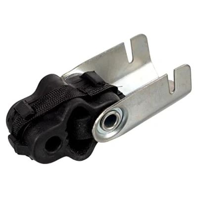 Image of 6000617933, 6000617935 Holder, exhaust system FEBI BILSTEIN 172828 Rear Axle RENAULT: Clio 3, 4