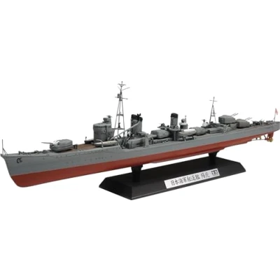 Image of TAMIYA 300078032 Anime 1:350 Japanese Destroyer Kagero, Faithful Replica, Model Building, Plastic Kit, Crafts, Hobby, Gluing, Assembly, Unpainted