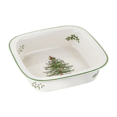 Image of Spode Christmas Tree Square Baker