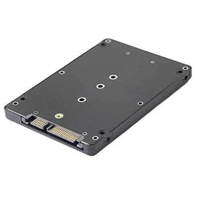 Image of GINTOOYUN M.2 (NGFF) SSD to 2.5inch SATA III Adapter B &amp; M Key Based NGFF Converter 2.5 Inch 3.0 Card Up 6 Gbps with 7mm Case Support 2230 2242 2260 2280 Hard Drive