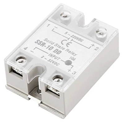 Image of DC Solid State Relay SSR 10 DD A 5 220 V Semiconductor Module Two Way SCR Type for Industrial Automated Control Panels