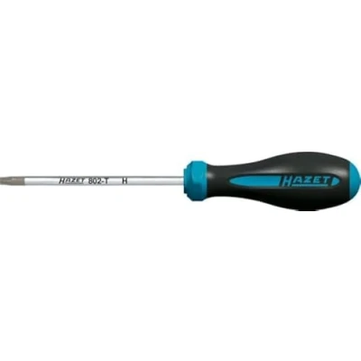 Image of HAZET 802 T10H Tamper Resistant Torx Profile T 10 H HEXAnamic Screwdriver Multi Colour