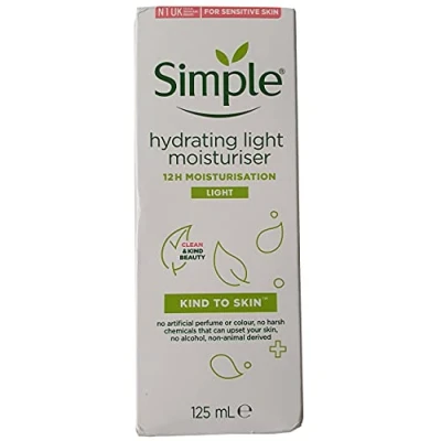 Image of Simple Kind To Skin Hydrating Light Moisturiser 125ml