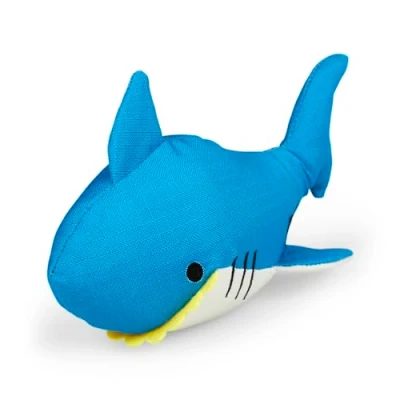 Image of Petface Planet Ocean Cycle Salina Shark Plush Dog Toy (Pack of 1)