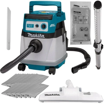 Image of Makita DVC155LZX2 Twin 18V (36V) Li ion LXT Brushless L Class Vacuum Cleaner Batteries and Charger Not Included