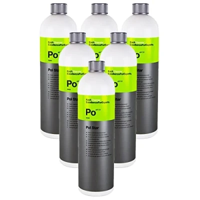 Image of Koch Chemie 6 x Po Pol Star Textile Cleaner Leather Alcantar 1 L