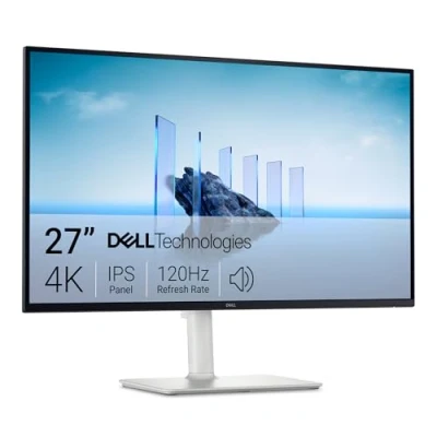 Image of Dell 27 Plus USB C Monitor S2725QC Inch 4K UHD (3840x2160), 120Hz, IPS, 4ms, AMD FreeSync Premium, 99% sRGB, Built in Speakers, 2 C, HDMI, USB, Height Adjustable, 3 Year Warranty Silver