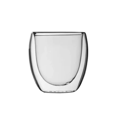Image of BERA HOME Double Walled Glasses Set of 2, Coffee Cups Mugs, Thermo Glasses, Hot Drinks Cups, Latte Cappuccino and Mugs for Tea (250 ml 2)