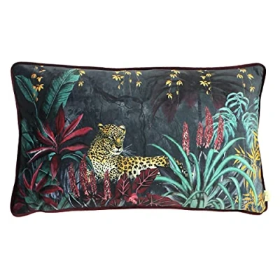 Image of Evans Lichfield Zinara Cushion Cover, Leopard, 30 x 50 cm